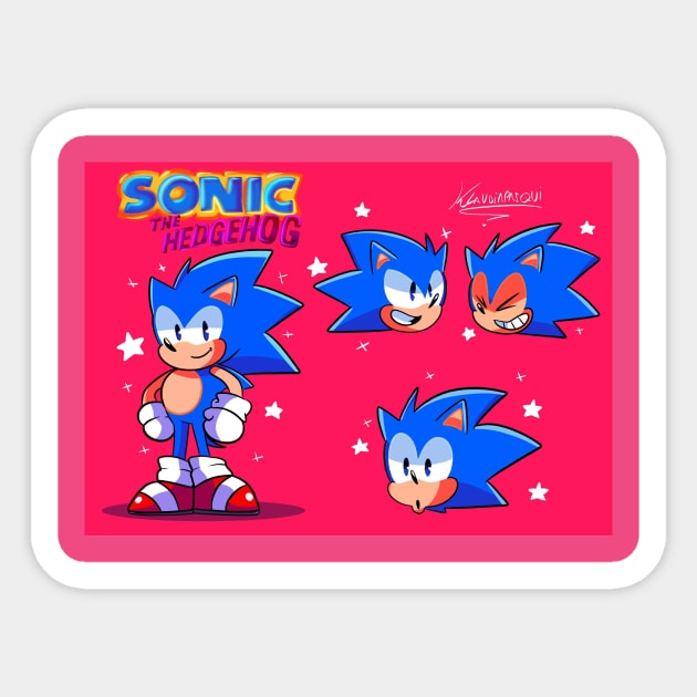 Sonic dooples Sticker by Klaudiapasqui 96